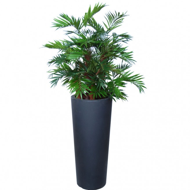 Planta semi-artificiala Ila, Chamadorea Bush Green - 170 cm